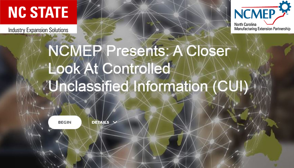 NCMEP Presents:  A Closer Look At Controlled Unclassified Information (CUI) Course Image