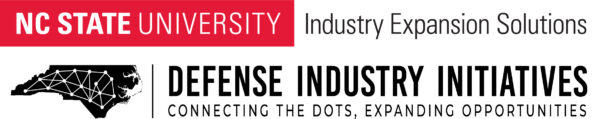 NC State University Industry Expansion Solutions (IES) Defense Industry Initiatives Logo
