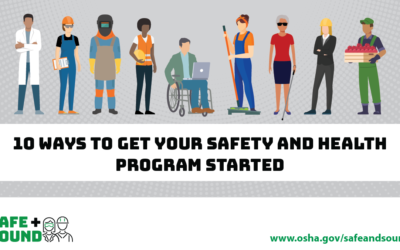 OSHA Safe + Sound Week: Develop Your Program