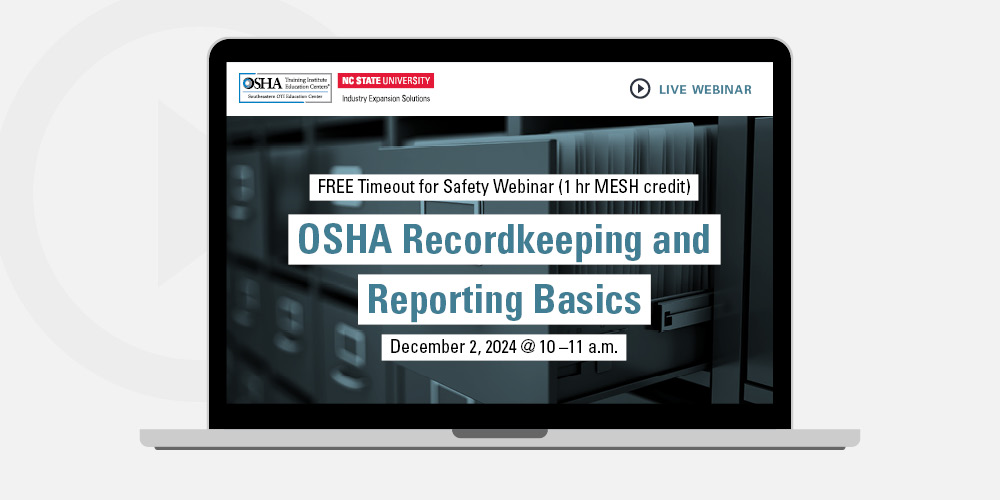 OSHA Recordkeeping and Reporting Basics