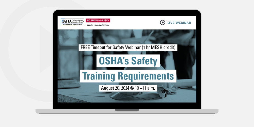 OSHA’s Safety Training Requirements